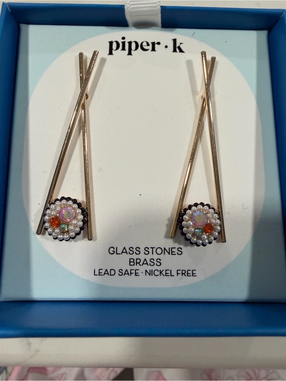 Piper Gold-Tone SUSHI earrings